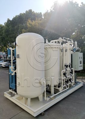 90-93% máquina del suministro de oxígeno de la pureza, alto concentrador de acero del oxígeno del flujo