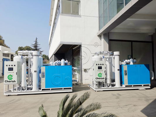 Generador del oxígeno del control ZMS PSA del PLC para la industria del cultivo