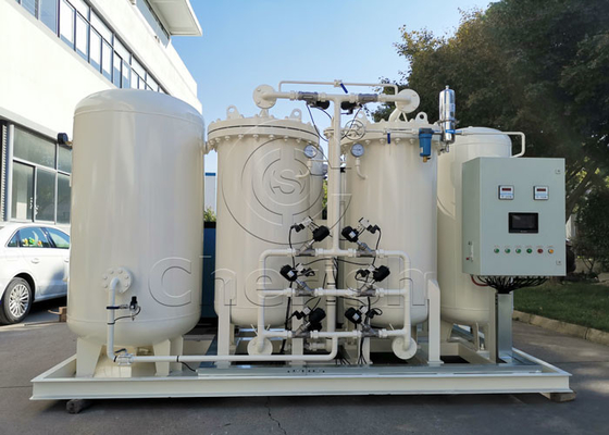 Generador vertical del O2 del Psa, instalación de producción oxígeno-gas para hacer el ozono