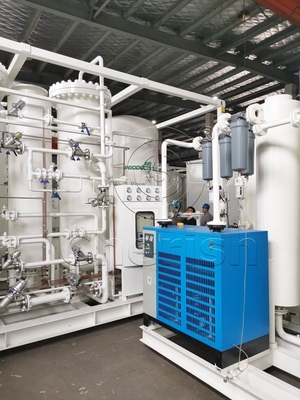 El generador oxígeno-gas industrial del PSA usado en oxígeno enriqueció la combustión