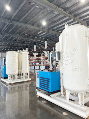 Generador de oxígeno PSA confiable y estable Baja contaminación acústica para hospitales y laboratorios