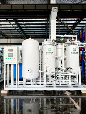 Producción eficiente de nitrógeno con tecnología PSA de adsorción por oscilación a presión